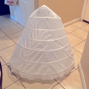 Juniors petty coat, used for waltz practices